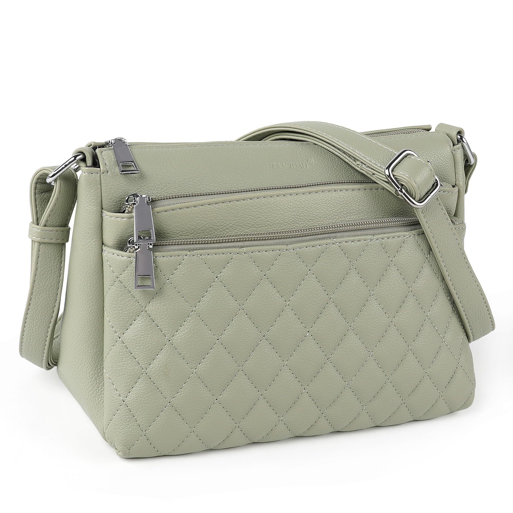 5480 Purses Pale Green Crossbody Bags Medium Crossbody Purses Shoulder Bags